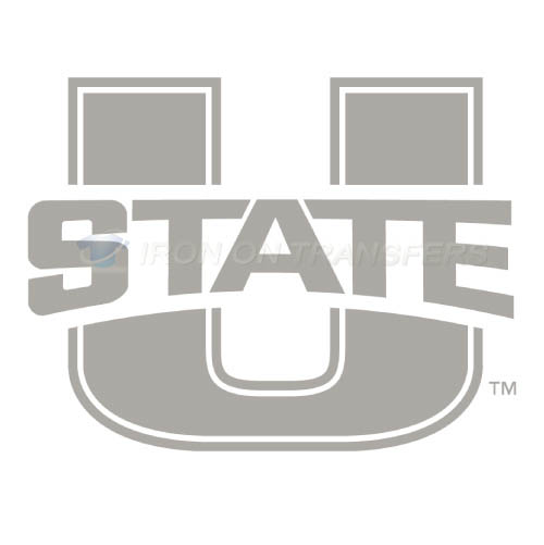 Utah State Aggies Logo T-shirts Iron On Transfers N6735 - Click Image to Close